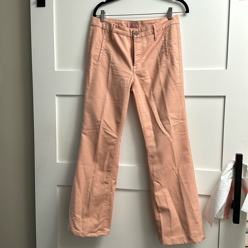 Mother flat front flared pants. EUC